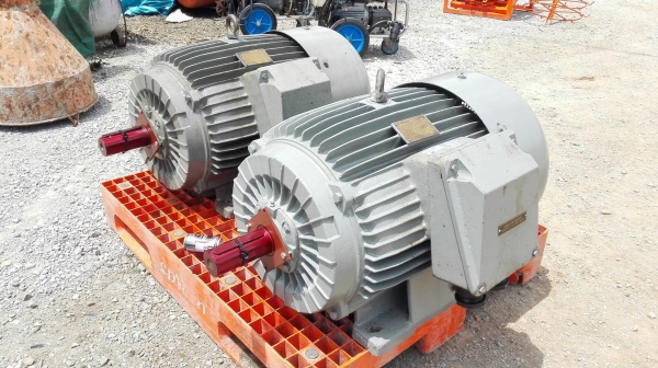 มอเตอร์ไฟฟ้ากำลังยุโรปของใหม่ Elektrim POLAND ขนาด 75 HP 2 P 2970 RPM 380V ของใหม่ 100\% ไม่เคยใช้งาน