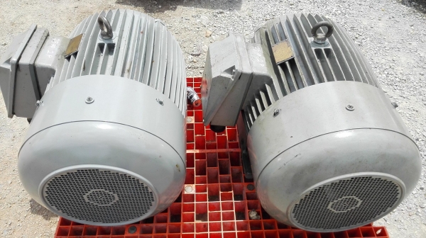 มอเตอร์ไฟฟ้ากำลังยุโรปของใหม่ Elektrim POLAND ขนาด 75 HP 2 P 2970 RPM 380V ของใหม่ 100\% ไม่เคยใช้งาน