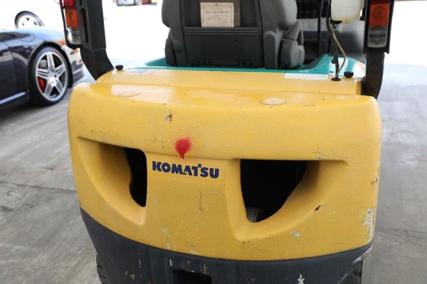 KOMATSU FG15LC-18 ขนาดยก 1.5ตัน งาหุบ-ถ่าง เสาสูง3เมตร เครื่องเบนซิน