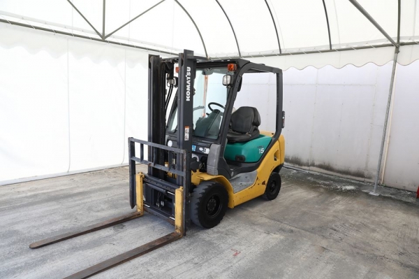 KOMATSU FG15LC-18 ขนาดยก 1.5ตัน งาหุบ-ถ่าง เสาสูง3เมตร เครื่องเบนซิน