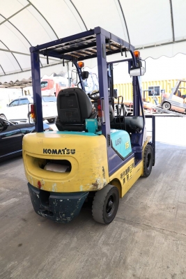 ขายถูกมาก Komatsu FG15LC-16 ขนาดยก1.5ตัน เสาสูง3เมตร เครื่องเบนซิล สวย แห้ง เดิมจากญี่ปุ่น