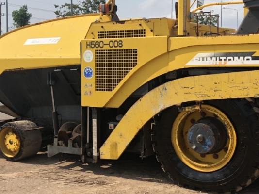 ขายรถปูยาง SUMITOMO HA60W-5 (ขนาด 6 เมตร) นำเข้าเองจากญี่ปุ่น สภาพสวยพร้อมใช้ มีVDOการทำงานครับ ขายรถปูยาง SUMITOMO HA60W-5 (ขนาด 6 เมตร) นำเข้าเองจากญี่ปุ่น สภาพสวยพร้อมใช้ มีVDOการทำงานครับ