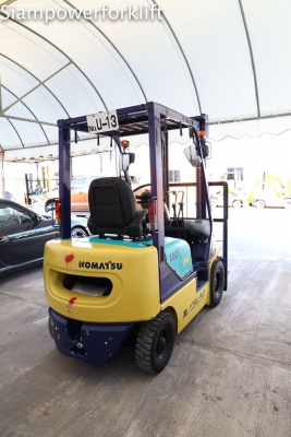 KOMATSU FD14C-16 ขนาดยก1.4ตัน เสายกสูง3.5เมตร เครื่องดีเซล