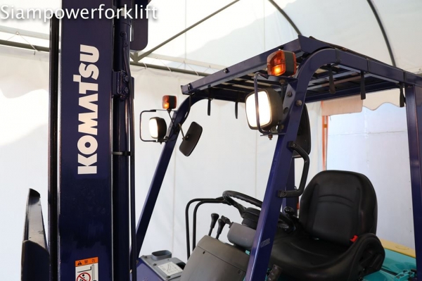 KOMATSU FD14C-16 ขนาดยก1.4ตัน เสายกสูง3.5เมตร เครื่องดีเซล