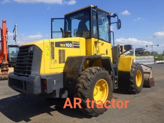 รถตัก KOMATSU WA100-5 นำเข้าจากญี่ปุ่น สวยจริง