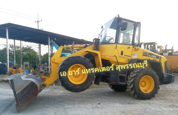 รถตัก KOMATSU WA100-5 นำเข้าจากญี่ปุ่น สวยจริง