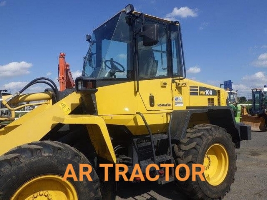 รถตัก KOMATSU WA100-5 นำเข้าจากญี่ปุ่น สวยจริง