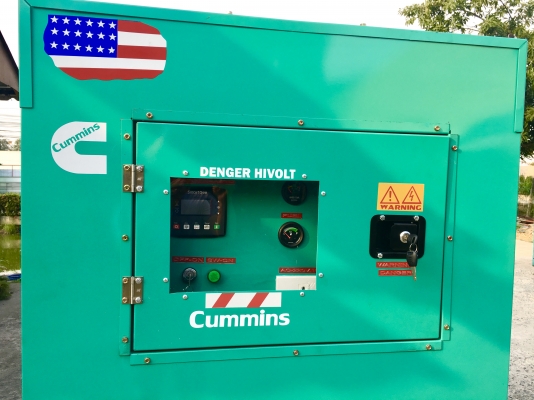 CUMMINS 150 KVA. U.S.A. ประหยัดกว่า ใช้น้ำมัน B20 ใด้จัดส่ง/ติดตั้งฟรี