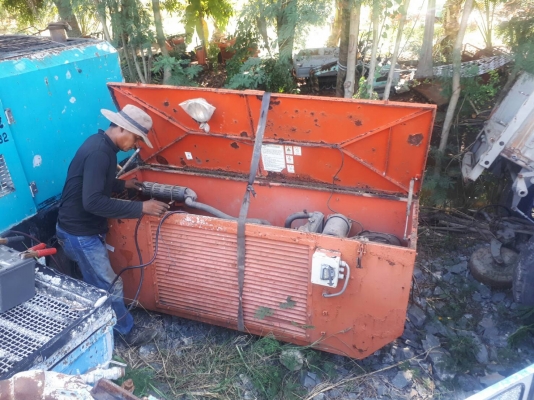 ขาย เครื่องปั๊ม ปั่นไฮโดรลิค ดีเซล 3 สูบ 20.9KW งานดัดแปลงไฮโดรลิค แท่นอัด-ยก เก่าญี่ปุ่น พร้อมใช้งาน