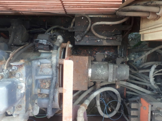 ขาย เครื่องปั๊ม ปั่นไฮโดรลิค ดีเซล 3 สูบ 20.9KW งานดัดแปลงไฮโดรลิค แท่นอัด-ยก เก่าญี่ปุ่น พร้อมใช้งาน