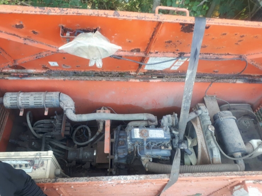 ขาย เครื่องปั๊ม ปั่นไฮโดรลิค ดีเซล 3 สูบ 20.9KW งานดัดแปลงไฮโดรลิค แท่นอัด-ยก เก่าญี่ปุ่น พร้อมใช้งาน