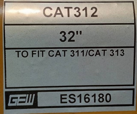 ขายบุ้งกี๋ CATERPILLAR รุ่น :CAT312/CAT311/CAT313