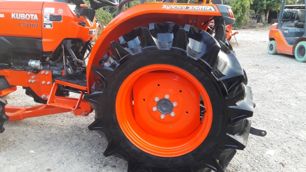 ขาย รถไถ KUBOTA L5018 DT (4WD) 2 เพลา สภาพใหม่สวย พร้อมชุดใบมีดดันหน้า และผาน6
