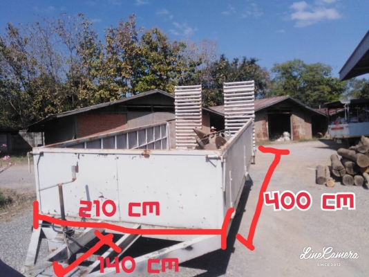 เทรนเลอร์ ลากของ ข้าว อ้อย มัน ลากรถไถ