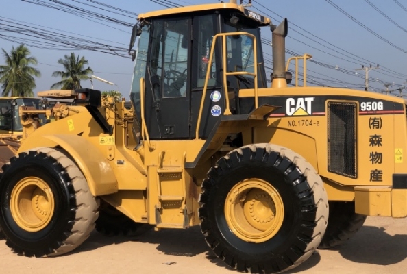 ขายรถตักล้อยาง CAT 950G นำเข้าเองจากญี่ปุ่น สภาพสวยพร้อมใช้งาน มีVDOการทำงานครับ