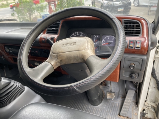 ‼️ใช้เงิน80,000ออกรถได้เลย‼️ขาย6ล้อISUZU NQR175แรงม้า เพลาหลังFเอฟ ยูโร2จดปี49กระบะพร้อมคอกยาว5.60เม