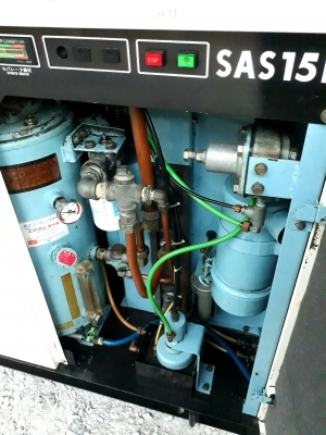 ปั๊มลมแบบสกรูAIRMAN 20Hp  เก่าญี่ปุ่น  0833554933