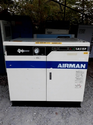 ปั๊มลมแบบสกรูAIRMAN 20Hp  เก่าญี่ปุ่น  0833554933