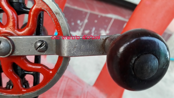 สว่านมืออเมริกา MILLERS FALLS No.2 สว่านมืออเมริกา MILLERS FALLS No.2