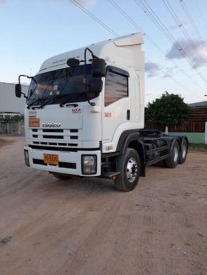 Isuzu 360 แรง ปี 54 สิบล้อหัวลากรถเดิมทั้งคัน เก่าเก็บ ไมล์น้อยยาง BS เต็ม 10 เส้น ทะเบียนพร้อม