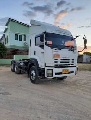 Isuzu 360 แรง ปี 54 สิบล้อหัวลากรถเดิมทั้งคัน เก่าเก็บ ไมล์น้อยยาง BS เต็ม 10 เส้น ทะเบียนพร้อม