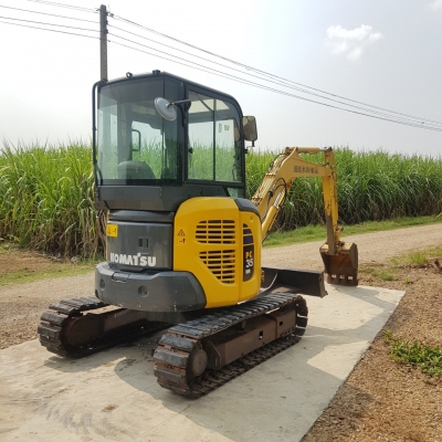 รถขุดโคมัสสุPC35MR2เก่าญี่ปุ่น