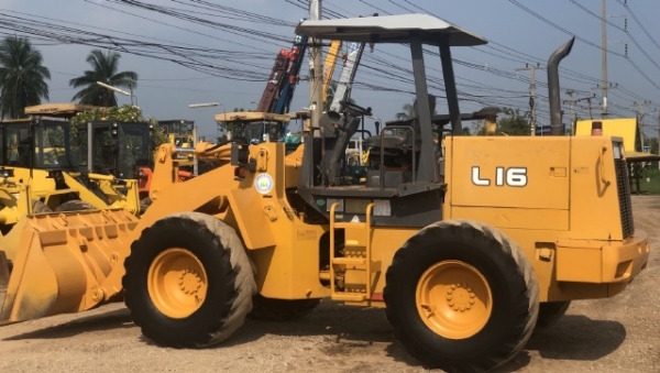 ขายรถตักล้อยาง TCM L16 นำเข้าเองจากญี่ปุ่น สภาพสวยพร้อมใช้งาน มีVDOการทำงานครับ