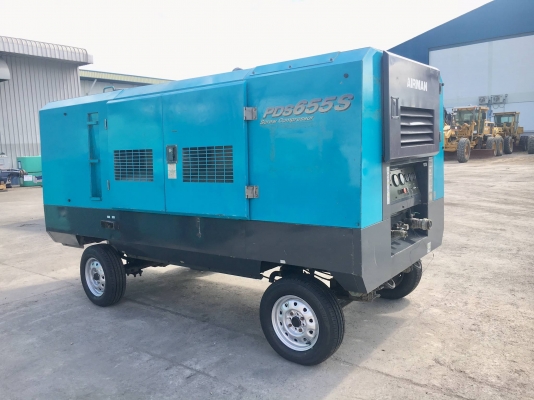 เครื่องปั๊มลม 655CFM : AIRMAN PDS655S 7บาร์ นำเข้าจากญี่ปุ่น โทร.080-6565422