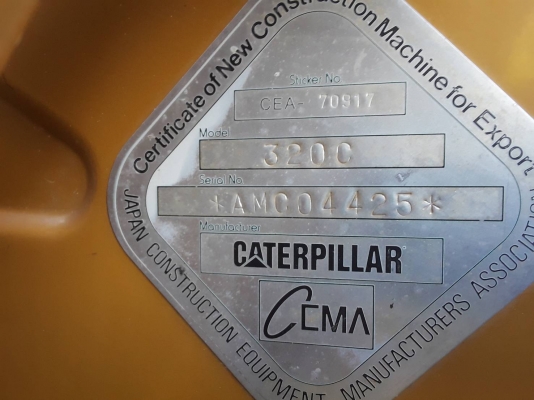 CAT320C ชม.2หมื่นนิดๆทุกอย่างดี มีบาดแผลที่แขนนิดหน่อยเอกสารเล่มทะเบียนราคา 980,000 คอมนอก15,000 CAT320C ชม.2หมื่นนิดๆทุกอย่างดี มีบาดแผลที่แขนนิดหน่อยเอกสารเล่มทะเบียนราคา 980,000 คอมนอก15,000