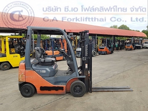 ขาย รถโฟล์คลิฟท์ TOYOTA รุ่น 8FDL15
