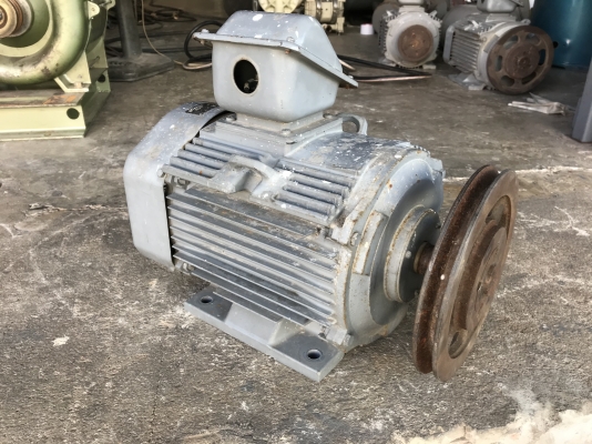 ขายมอเตอร์ไฟฟ้า Hitachi 4HP. 380V 1450rpm. สภาพสวย หมุนนิ่ม พร้อมใช้งาน