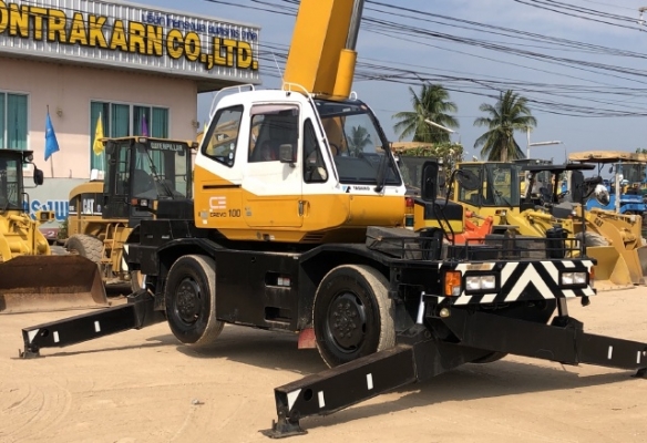 ขายรถเครน TADANO TR100M-1 (ขนาด 10 ตัน) ปี 1995 นำเข้าเองจากญี่ปุ่น สภาพสวยพร้อมใช้งาน มีVDOการทำงาน