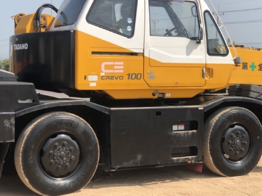 ขายรถเครน TADANO TR100M-1 (ขนาด 10 ตัน) ปี 1995 นำเข้าเองจากญี่ปุ่น สภาพสวยพร้อมใช้งาน มีVDOการทำงาน