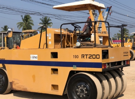 ขายรถบด 9 ล้อ HITACHI RT200 (3,XXX ชั่วโมง) นำเข้าเองจากญี่ปุ่น สภาพสวยพร้อมใช้ มีVDOการทำงานครับ ขายรถบด 9 ล้อ HITACHI RT200 (3,XXX ชั่วโมง) นำเข้าเองจากญี่ปุ่น สภาพสวยพร้อมใช้ มีVDOการทำงานครับ