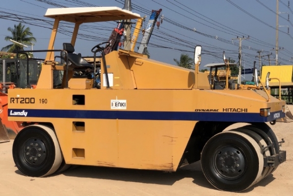 ขายรถบด 9 ล้อ HITACHI RT200 (3,XXX ชั่วโมง) นำเข้าเองจากญี่ปุ่น สภาพสวยพร้อมใช้ มีVDOการทำงานครับ ขายรถบด 9 ล้อ HITACHI RT200 (3,XXX ชั่วโมง) นำเข้าเองจากญี่ปุ่น สภาพสวยพร้อมใช้ มีVDOการทำงานครับ