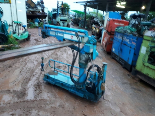 ขาย เครนสลิงไฟฟ้า 24V ขนาด 1 ตัน TADANO ติดรถกระบะ ปิ๊กอัพ บรรทุก 4 ล้อกลาง เก่าญี่ปุ่น พร้อมใช้