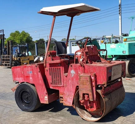 ขายด่วนลดกระหน่ำราคาพิเศษ195,000บาท.รถบดเอวอ่อน    โปแม็กสั้นสะเทือน.โปแม็กขนาด3.5ตันหน้าหล็กหลังยางระบบทำงานดีสั้นสะเทือนได้ดีเป็นรถนอกเพื่งนำเข้ามายังไม่เคยใช้งานในไทยเลย