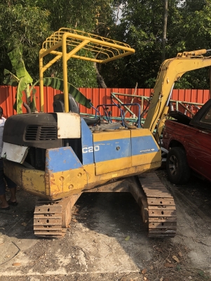 แบคโฮKomatsu PC20-6 แทกเหล็กไฮโดร์ลิคดี เครื่องดี พร้อมใช้งาน