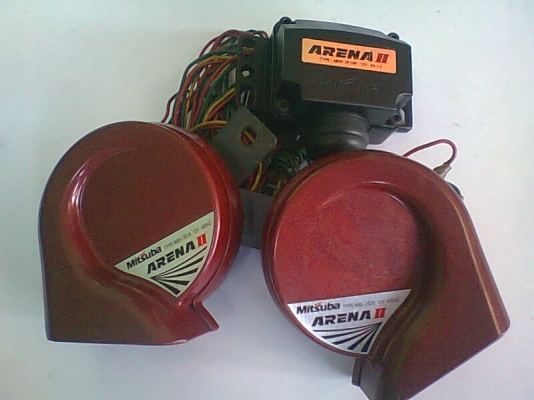 แตรไฟฟ้า MITSUBA 2 เสียง MADE IN JAPAN แตรไฟฟ้า MITSUBA 2 เสียง MADE IN JAPAN