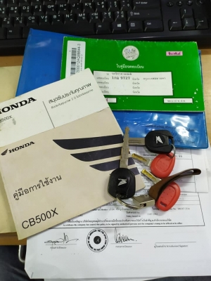 ขาย CB500X พร้อมเดินทาง 90,000-.