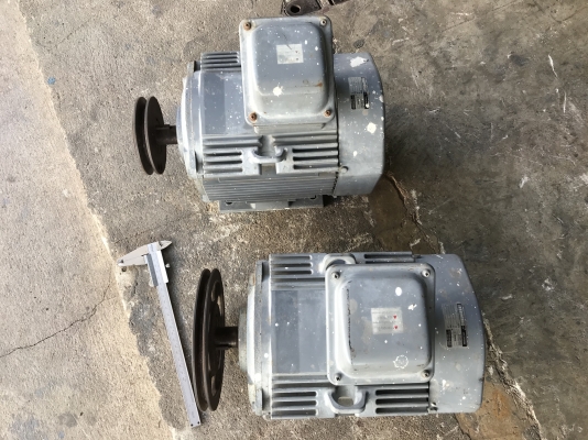 ขายมอเตอร์ไฟฟ้า Hitachi 3HP. 380V 1450rpm. สภาพสวย หมุนนิ่ม พร้อมใช้งาน มี 2ตัวครับ ราคาตัวละ 2,800 บาท