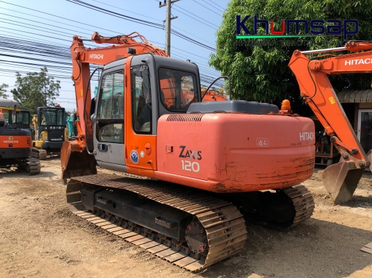 ขายรถขุด Hitachi ZX120 แทรค 70 รถสวยระบบดี ไม่ผ่านการใช้งานในไทย *ราคาไม่แพง*