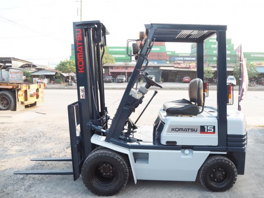 ขายโฟล์คลิฟท์ นำเข้าญี่ปุ่น เสาเข้าตู้ 4.5 เมตร Full-Free KOMATSU FG15-15 ยกได้ 1.5 ตัน เบนซิน เกียร์คลัทช์ ขายโฟล์คลิฟท์ นำเข้าญี่ปุ่น เสาเข้าตู้ 4.5 เมตร Full-Free KOMATSU FG15-15 ยกได้ 1.5 ตัน เบนซิน เกียร์คลัทช์
