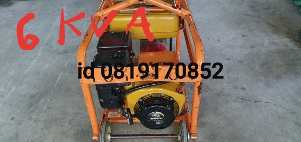 เครื่องปั้นไฟ 6 kva 4800 w 220 v