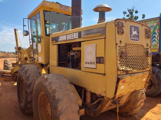 รถเกรดจอห์นเดียร์ 770B ขายราคา 790,000 บาทครับเล่มทะเบียนพร้อม