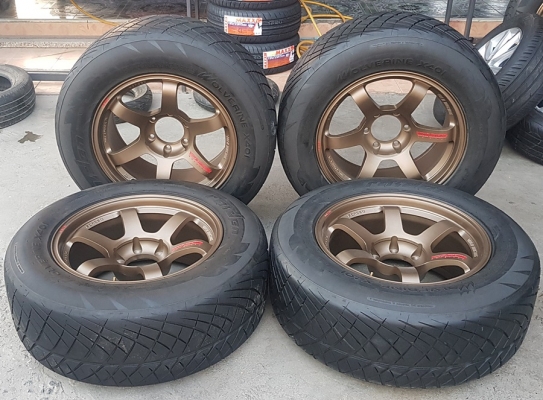 ล้อใหม่ขอบ18 TE37 SUV ก้านแดงยาง\%265/60/18 ปี17  4 ล้อ ถ่วง  (ส่งต่างจังหวัด)  (รับเทรินราคาร้าน)**รับบัตรเครดิตทุกธนาคารชาร์ต3\%**  Tel. รักษ์ 0851612347   LINE**ID  0851612347         เพจทางร้าน.. https://www.facebook.com/saha2561 เวบร้านโดยตรง http://ww