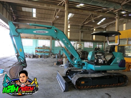 ขายรถขุด KOMATSU PC45-1 รุ่น7 แทรคเหล็กใหม่ ราคาต่อรองได้