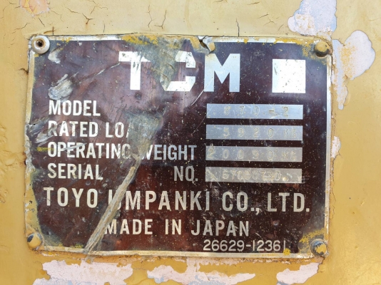 ขายรถตักล้อยาง TCM870-2 ราคา.650000 ระบบเกิยร์ใช้ได้ 4 เกิรย์ ยางพร้อมใช้ แอร์มี เอกสารใบซื้อขาย สนใจเน้นโทร@ไลน์ 0813531946 ต่อ.บางนา รถอยู่.โคราช