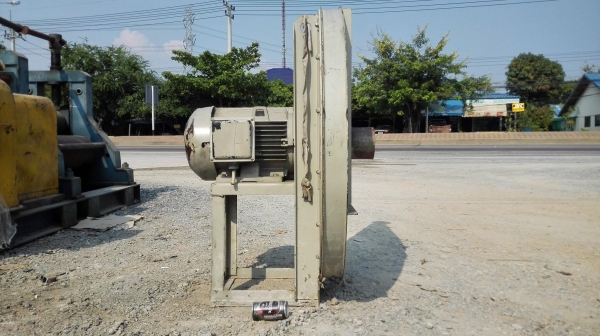 โบลเวอร์ดูดเป่าอากาศแรงดันสูงของอิตาลี่ S.P.A. ITALY ขนาด 7.5 HP 2 POLE 380V ใบพัด 36&rdquo; ท่อเข้าออก 4&rdquo;- 2&rdquo;