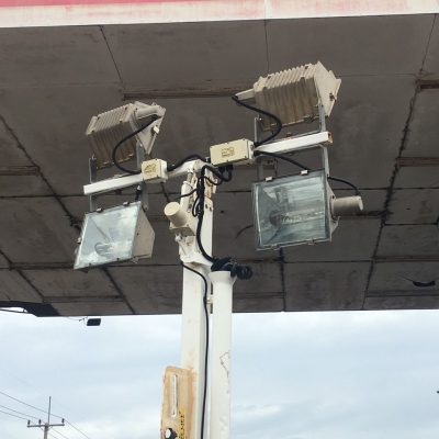 เครื่องปั่นไฟ GENERATOR  ยี่ห้อ ALLIGHT รุ่น ML4K9 เครื่องปั่นไฟ สปอร์ตไลท์ เสาสูง9ม. สว่างทั้งงาน